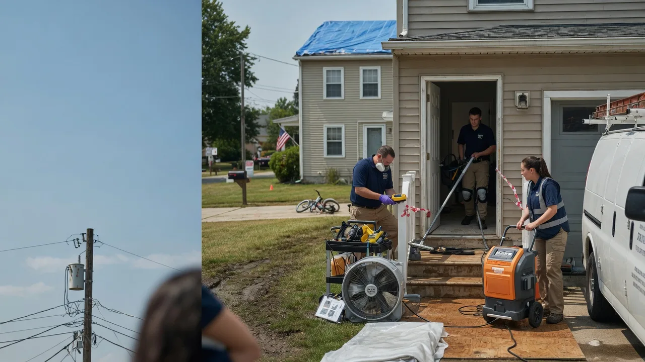 Water Damage Repair in Burlington, MI near me